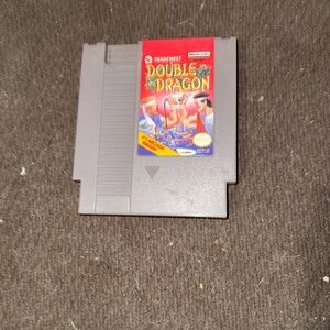 Nintendo Double Dragon Game Cartridge - Gray